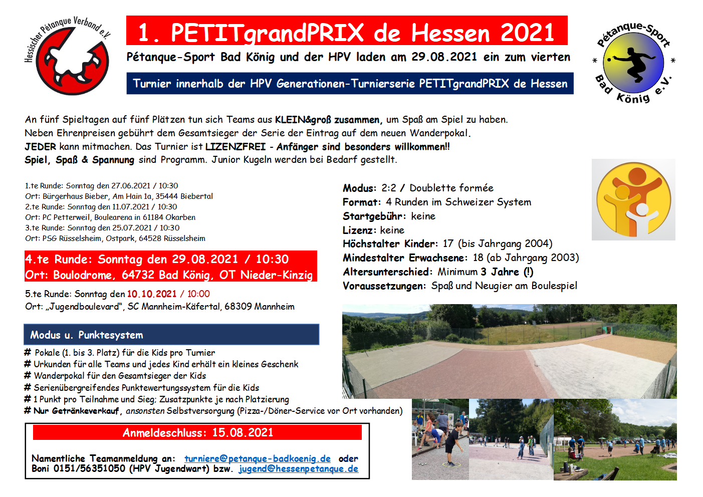 PETITgrandPRIX de Hessen Flyer Ausrichter PS Bad König